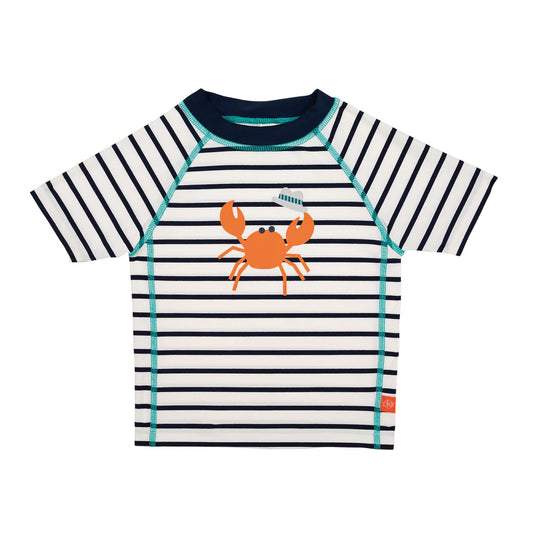 Lassig Swimwear - Boys - Short Sleeve Rashguard Sailor Navy - Hello Kids Baby Store