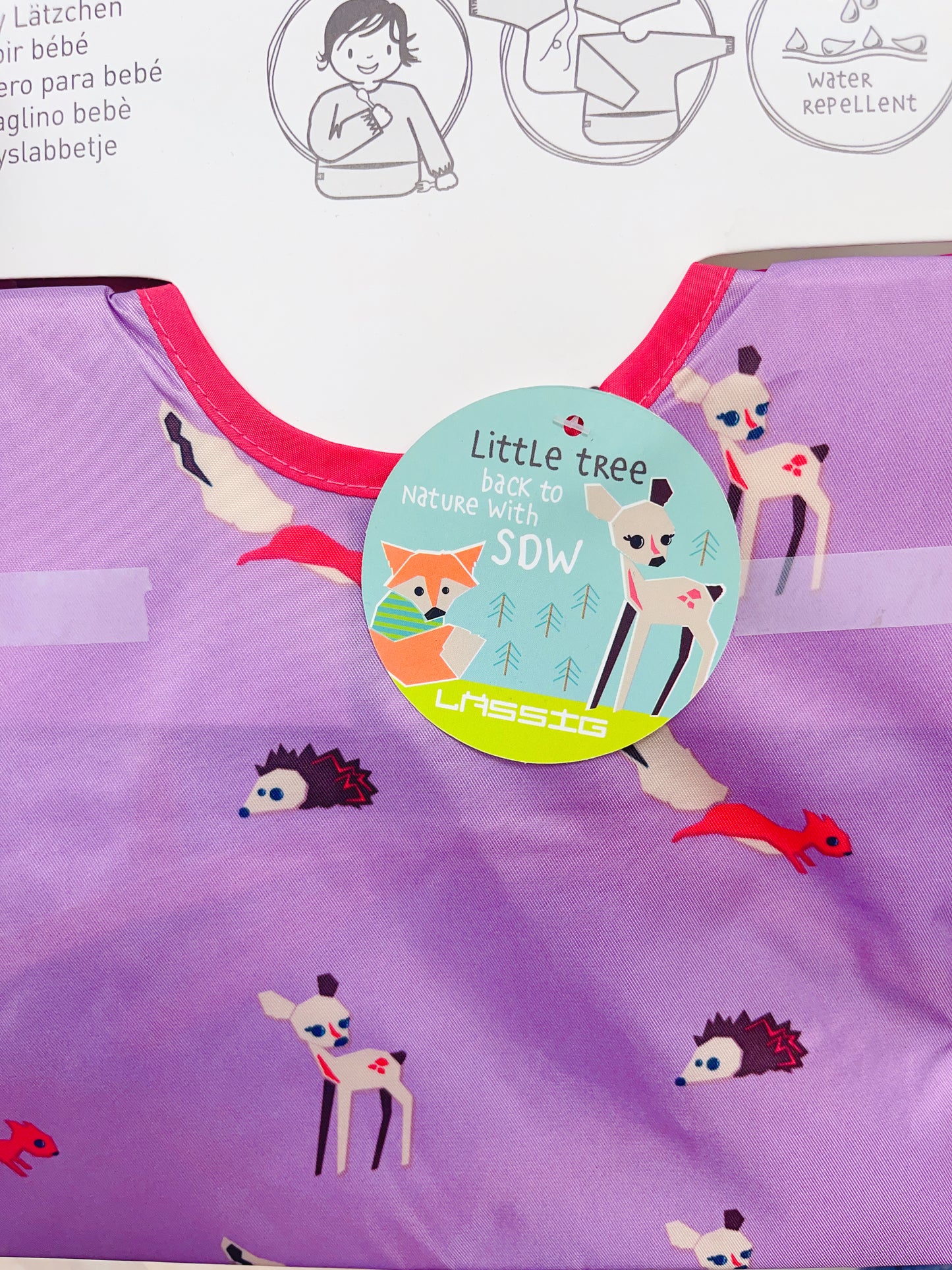 Lassig Long Sleeve Bib - Hello Kids Baby Store