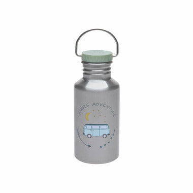 Lassig Stainless Steel Water Bottle Adventure Collection Blue - Hello Kids Baby Store