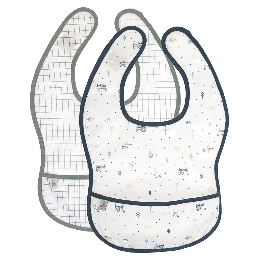 Lassig Lightweight Bib 2pcs - Hello Kids Baby Store