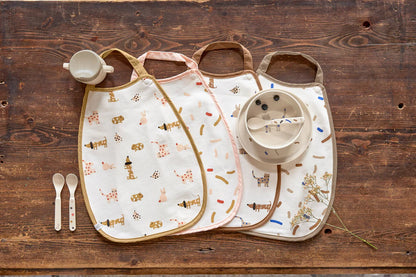 4babies - Medium Drop Bib 2 pcs - Little Mateys - Hello Kids Baby Store