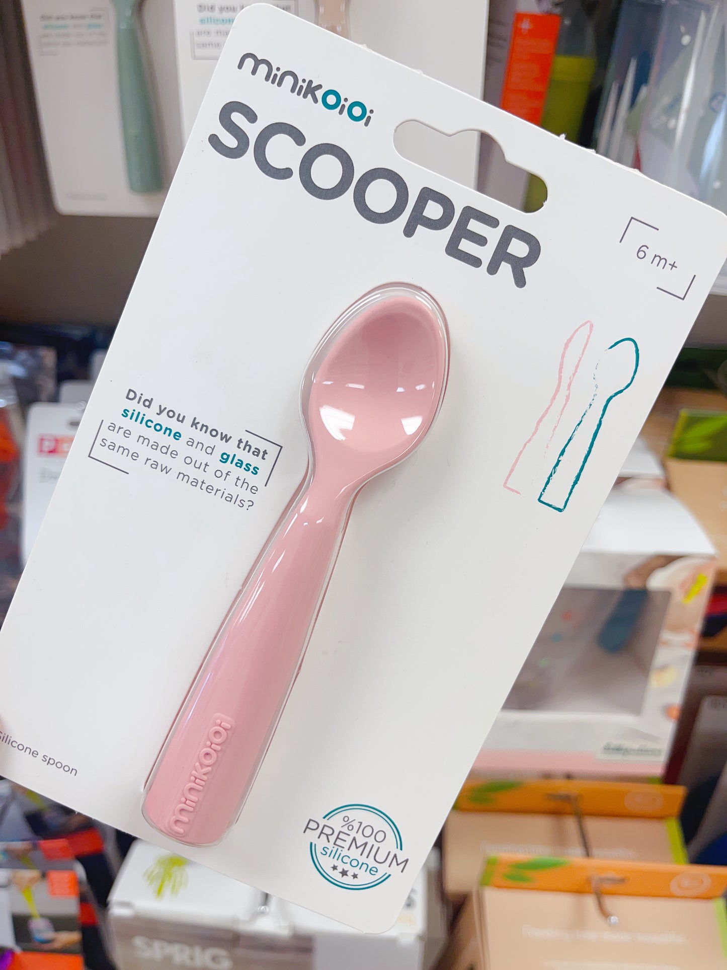 Minikoioi Scooper Mineral Blue - Hello Kids Baby Store
