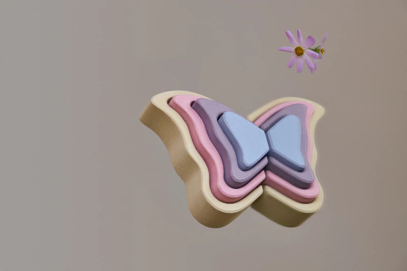 Raduga Grez Butterfly Wing Pastel Arch Stacker - Hello Kids Baby Store