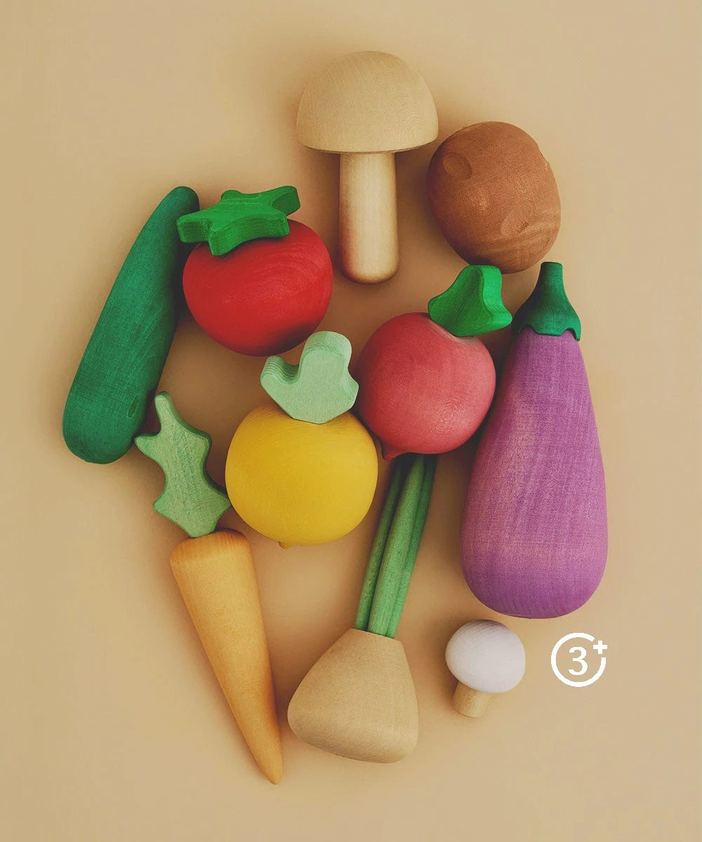 Wooden Vegetables Set - Hello Kids Baby Store