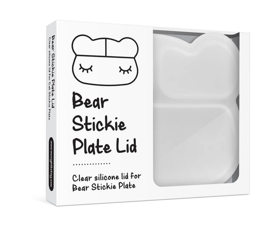 BEAR STICKIE PLATE LID - Hello Kids Baby Store
