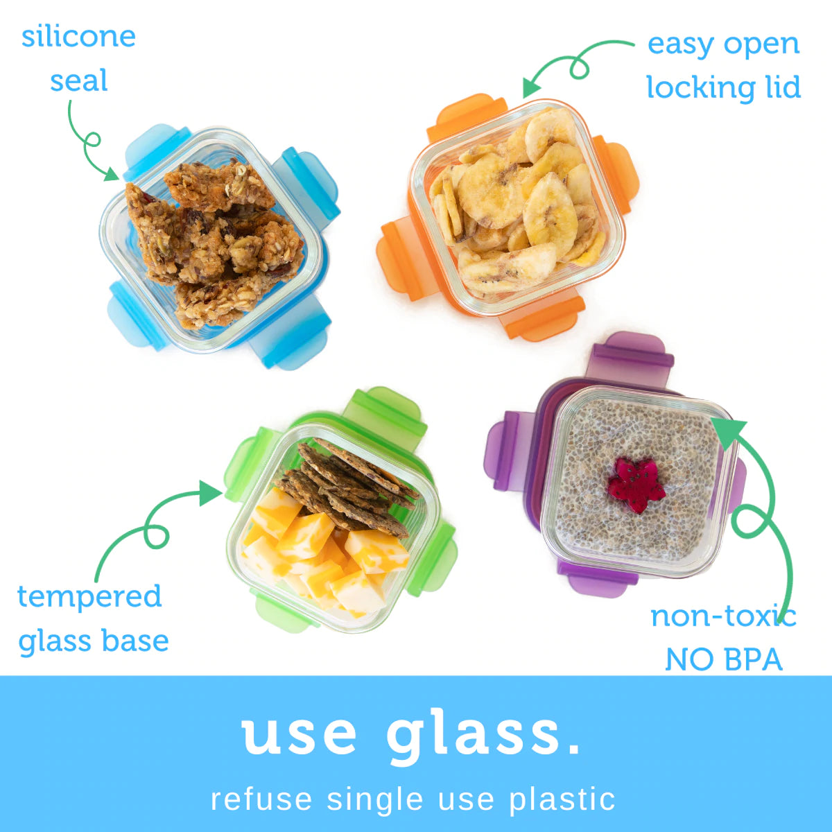 Wean Green® Snack Cubes - 7 oz./210 ml - Hello Kids Baby Store